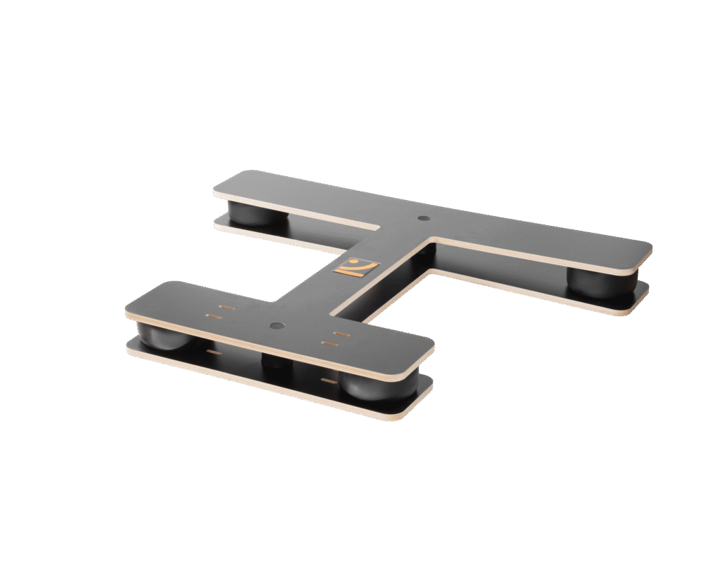 Studio foto van de Rocker Plate Wahoo Kickr Snap